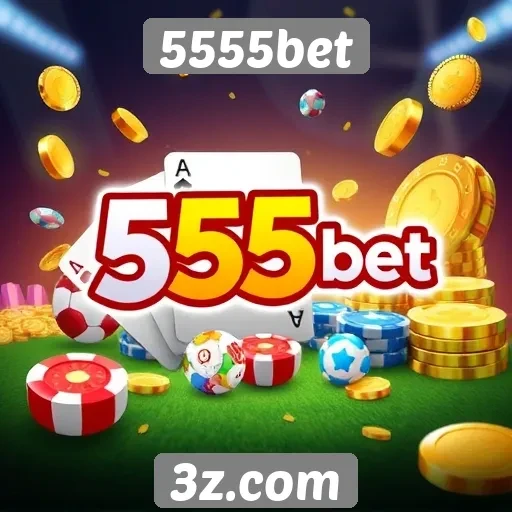 Variedade de jogos disponíveis na 5555bet